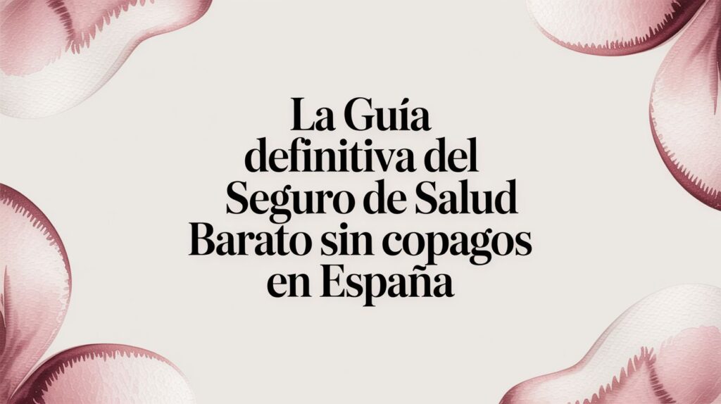 La guía definitiva del seguro de salud barato sin copagos en España 26 ASISA - International student La guía definitiva del seguro de salud barato sin copagos en España