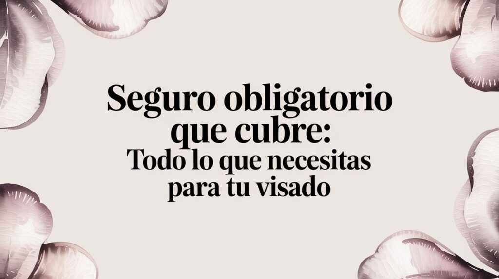 Seguro obligatorio que cubre: todo lo que necesitas para tu visado 41 ASISA - International student Seguro obligatorio que cubre: todo lo que necesitas para tu visado