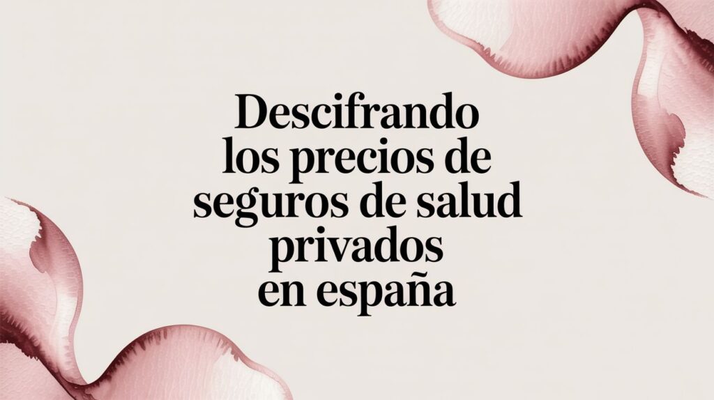 Descifrando los precios de seguros de salud privados en España 5 ASISA - International student Descifrando los precios de seguros de salud privados en España