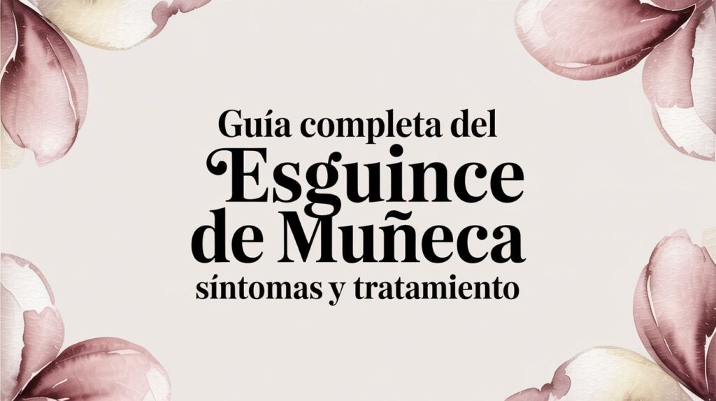 Guía completa del esguince de muñeca síntomas y tratamiento 38 ASISA - International student Guía completa del esguince de muñeca síntomas y tratamiento