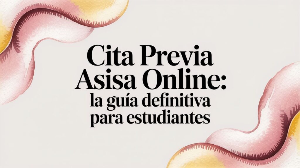 Cita previa ASISA online: la guía definitiva para estudiantes 29 ASISA - International student Cita previa ASISA online: la guía definitiva para estudiantes