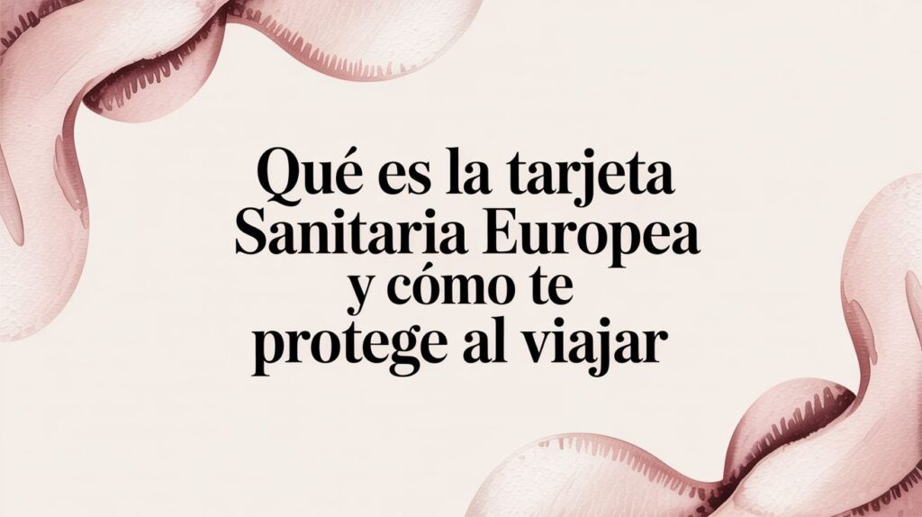 Qué es la Tarjeta Sanitaria Europea y cómo te protege al viajar 9 ASISA - International student Qué es la Tarjeta Sanitaria Europea y cómo te protege al viajar