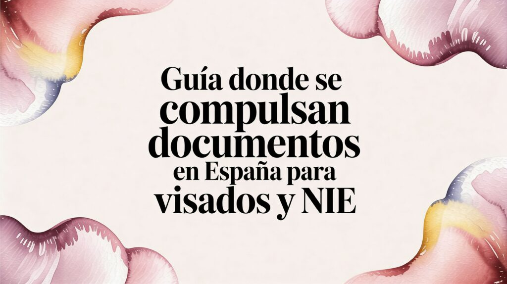 Guía donde se compulsan documentos en España para visados y NIE 5 ASISA - International student Guía donde se compulsan documentos en España para visados y NIE