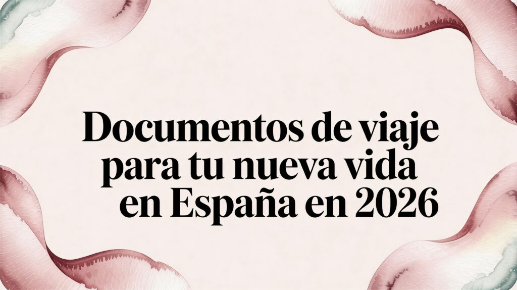 Documentos de viajes para tu nueva vida en España en 2026 1 ASISA - International student Documentos de viajes para tu nueva vida en España en 2026