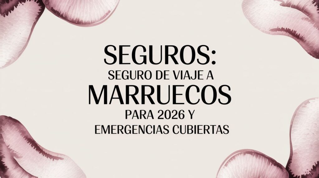 Seguros: seguro de viaje a marruecos para 2026 y emergencias cubiertas 9 ASISA - International student Seguros: seguro de viaje a marruecos para 2026 y emergencias cubiertas