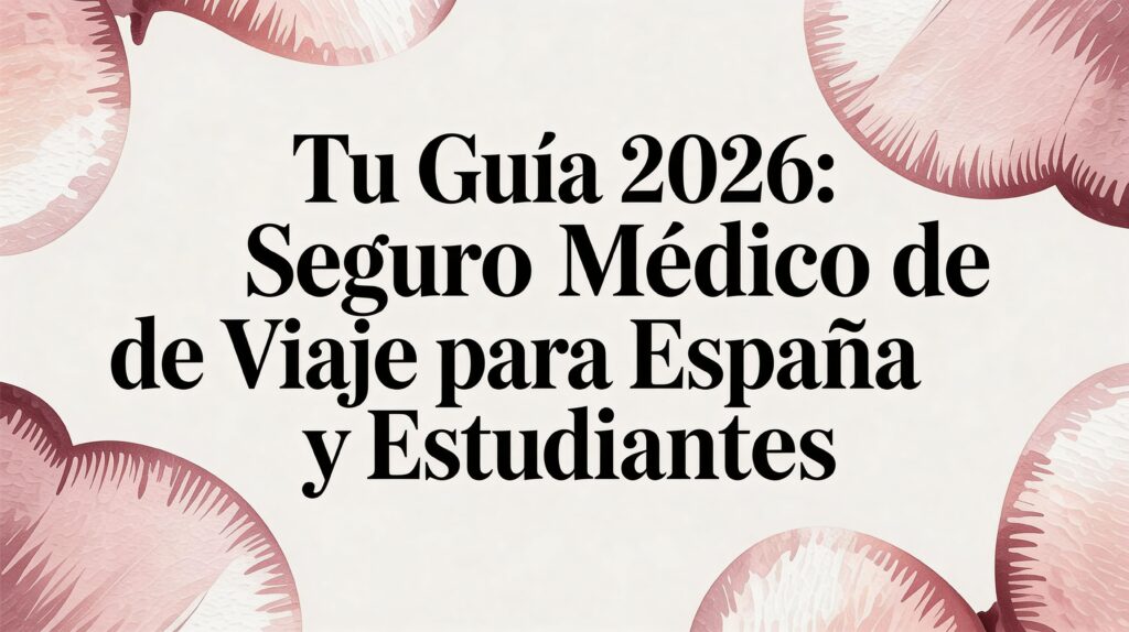Tu guía 2026: seguro medico viaje para España y estudiantes 26 ASISA - International student Tu guía 2026: seguro medico viaje para España y estudiantes