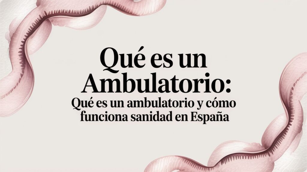 Qué es un ambulatorio: que es un ambulatorio y cómo funciona sanidad en España 5 ASISA - International student Qué es un ambulatorio: que es un ambulatorio y cómo funciona sanidad en España