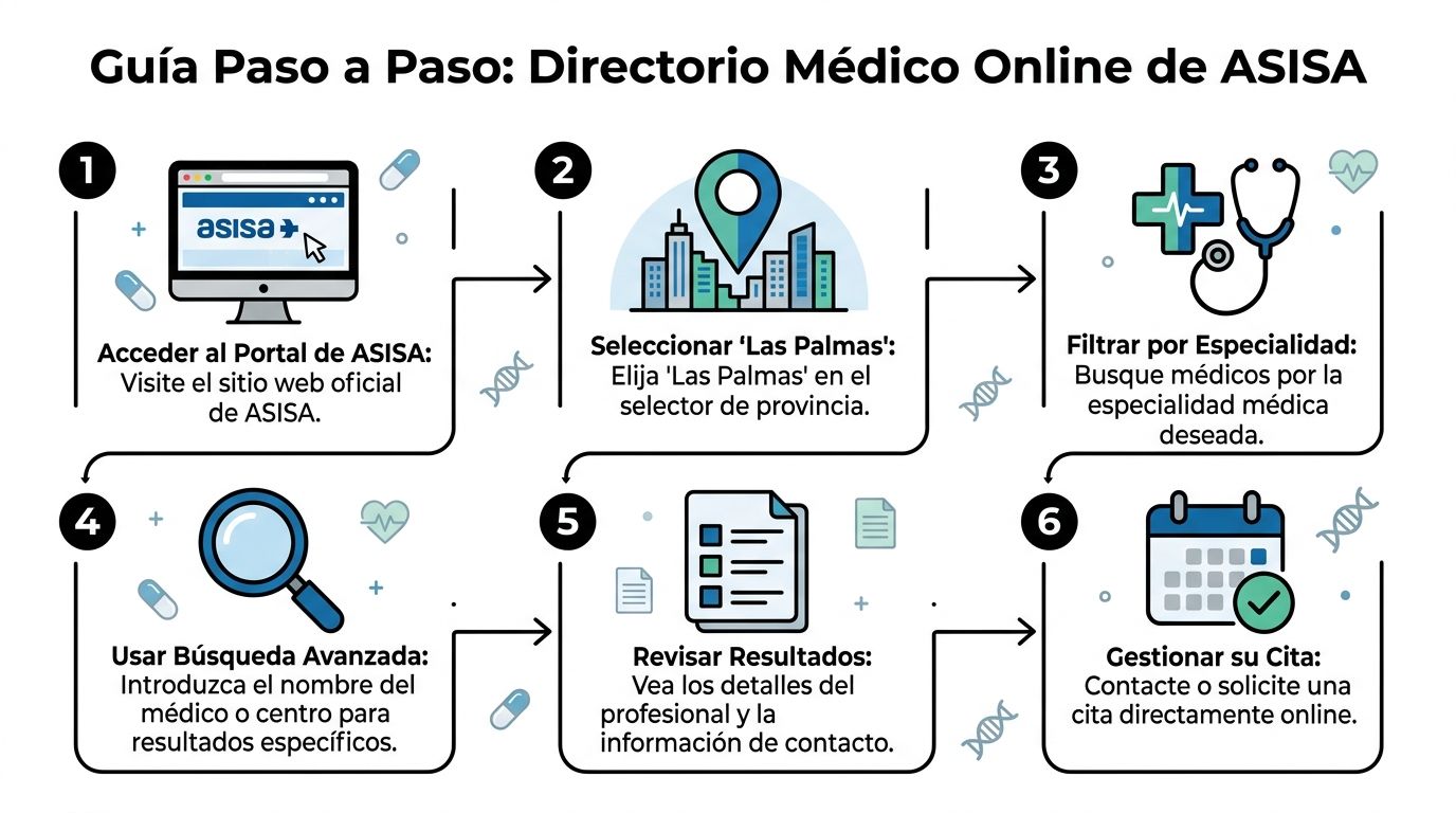Cuadro medico asisa las palmas: Guía completa 2026 2 Guía paso a paso para acceder y utilizar el directorio médico online de ASISA en Las Palmas.